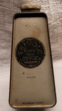 ANTIQUE FRIVOLE TALCUM POWDER EMPTY TIN TALC ...