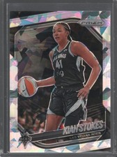 Kiah Stokes 2025 Panini Prizm WNBA Ice Prizms Aces