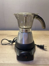 Bene Casa Portable 1-3 Shot Espresso Coffee Maker BC-95511 - Silver Counter Top