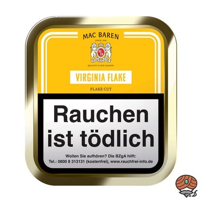 Mac Baren Virginia Flake Pfeifentabak 50g Dose