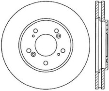 StopTech 126.40028CSR Cryo Sport Slotted Rear Brake Rotor for 91–96 Acura NSX
