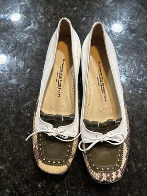 Linea S Tretch by Walter Genuin Women's Shoes Size7 1/2 Us Made In Italy