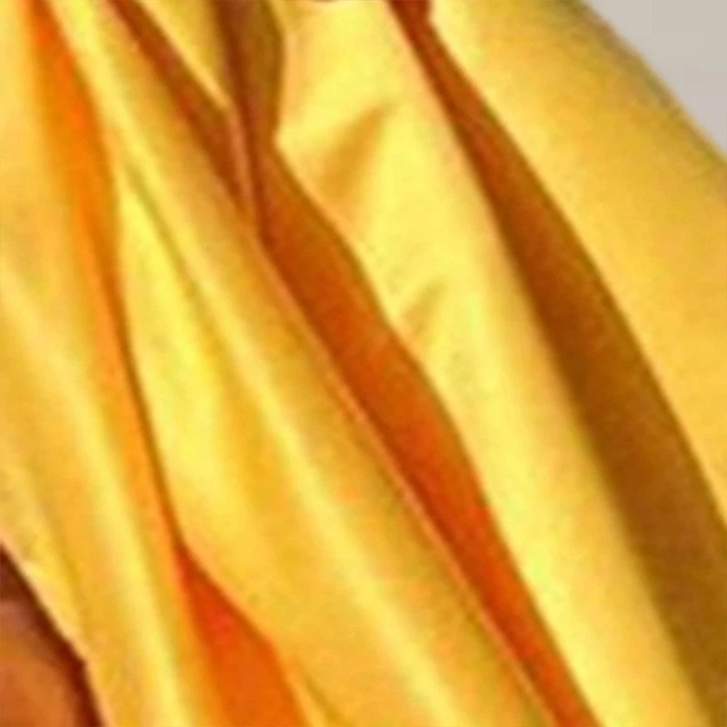 Женщин однотонный без бретелек вечернее платье, высокий разрез собранными в Рюш бюст и расклешенный лыж - Изображение 4 из 4