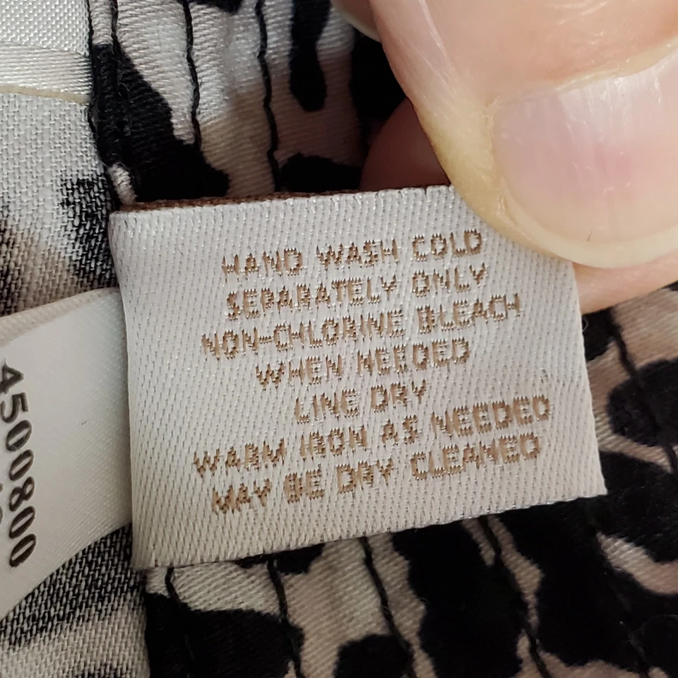 Chicos Chaqueta Ligera Mujer 1 Med Negro Blanco Caqui Abstracto Estampado Animal Foto 4 de 4