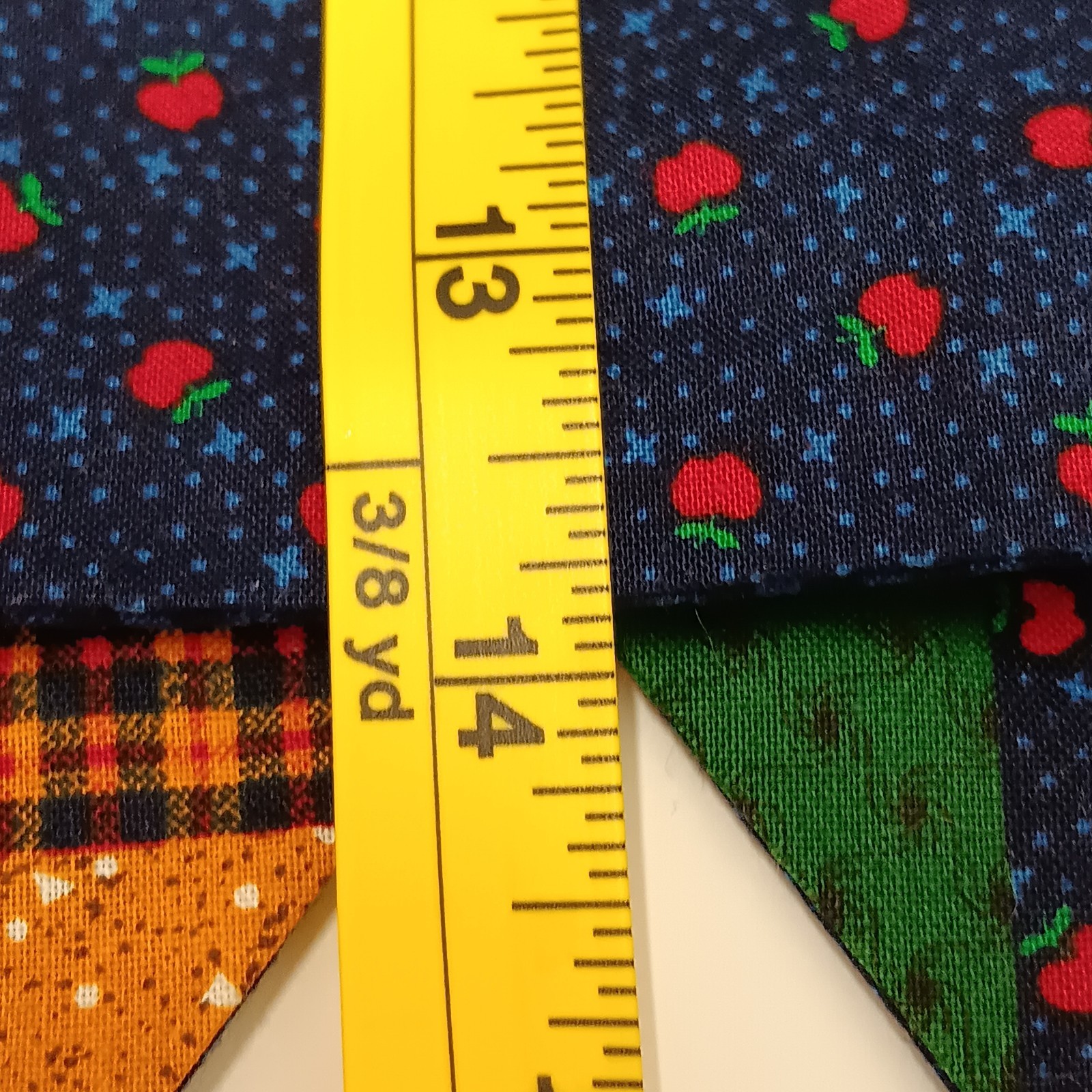 Handmade School Theme Vest Reversible Patchwork S… - image 8