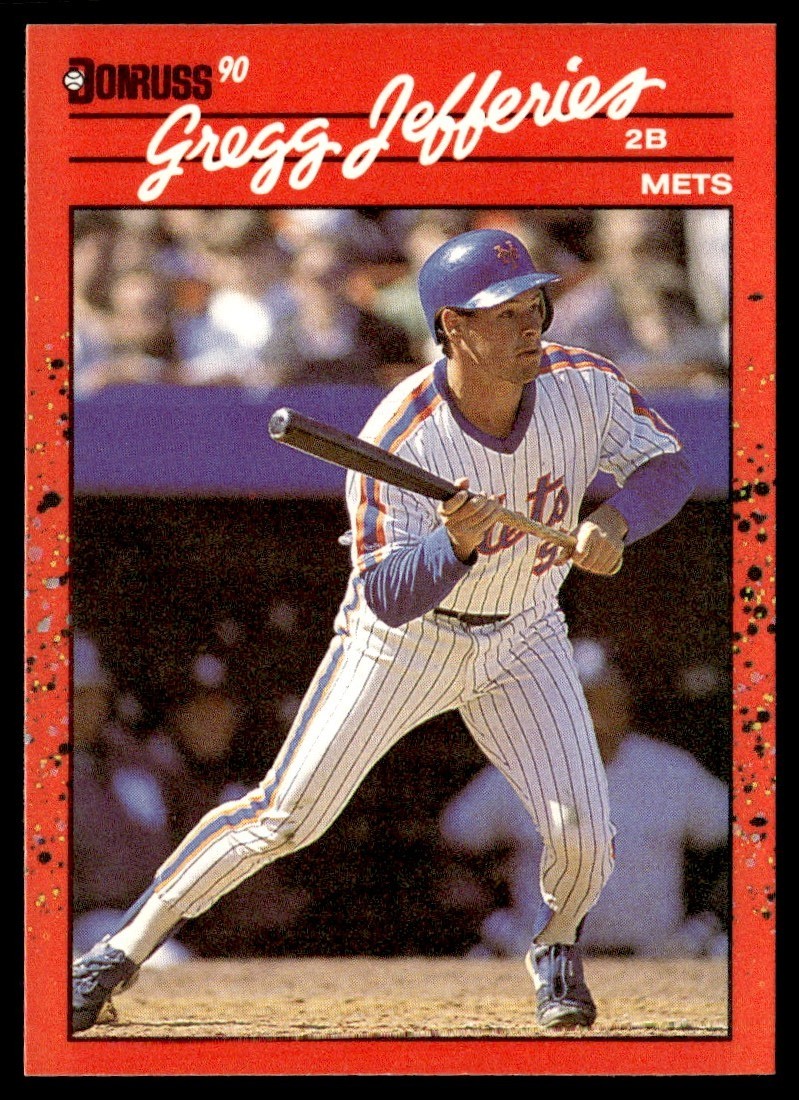1990 Donruss Gregg Jefferies #270