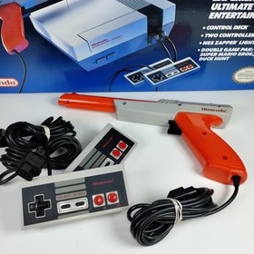 Consola Nintendo NES Action Set Completo en Caja (CIB) con Manuales/INSERTOS - Probada