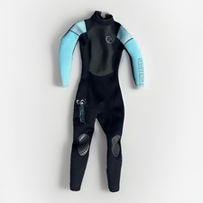 Seavenger Women s Size 7 Full Wetsuit Navy Teal Back Zipper Full Length 3mm GUC