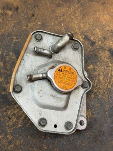 2002-2005 Subaru Impreza WRX Coolant Expansion Tank Engine Metal Reservoir 02-05