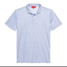 REDVANLY Chatillon Golf Polo Men's Size XL Blue Performance NEW Retail $110 