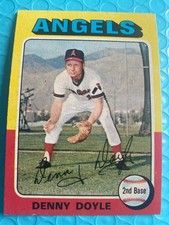 1975 Topps Baseball set break #187 Denny Doyle NM/MT
