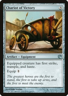 Chariot of Victory 1x  MtG Journey into Nyx SP/NM