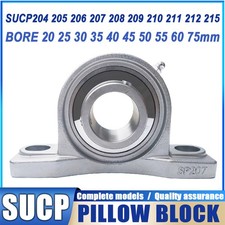 SUCP 204 - 215 Bore 20mm-75mm PILLOW BLOCK HOUSED BEARING UNIT Housing & Bearing