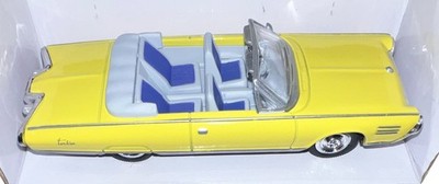 Frecht 1964 Chrysler Turbine Convertible Yellow Diecast Car 1:43 SS-48084