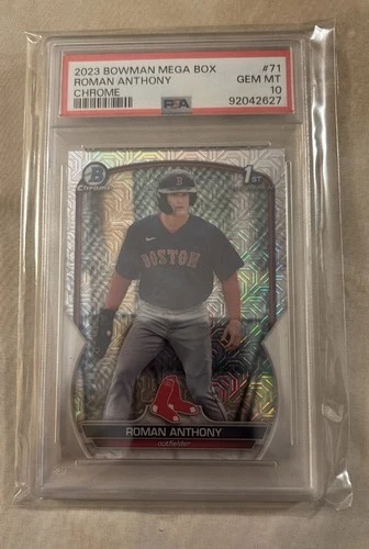 2023 Bowman - Chrome Prospects Roman Anthony #BCP-71 Mojo Refractor (RC)