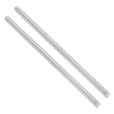 3/8"-16 Fully Threaded Rod, 2Pcs 7.9" Length 304 Stainless Steel Thread Screw