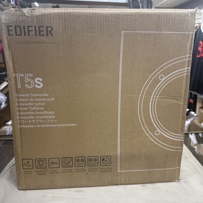 Edifier T5s 8-inch 70W Subwoofer ED-T5S-BR  38Hz-160Hz Built-in amplifier EDT5S