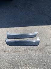 1965-66 Chrysler 300 New Yorker Newport Left And Right Fender Skirts Black