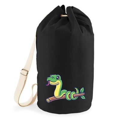 Seesack Schlange Comic Geschenkidee Schlange Geschenk Präsent Mitbringsel Souven
