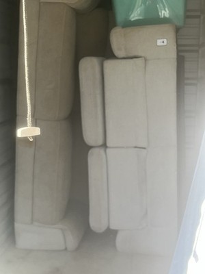Reclining Sofa Sets with Changing Ports On The Side & 2 End Tables with A Lamp