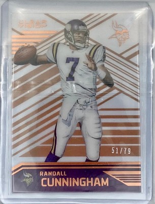2016 Clear Vision Football Card   Randall Cunningham Numbered Parallel