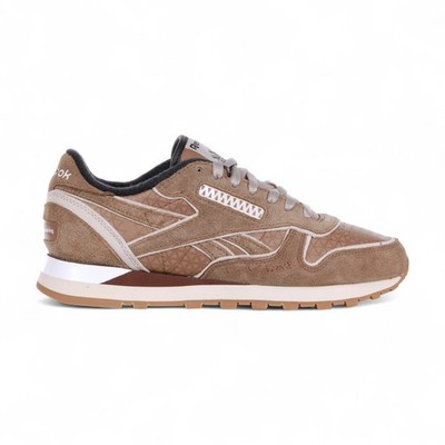 Reebok x White Mountaineering Men's Classic Leather Brown/Chalk Sneakers 1002...