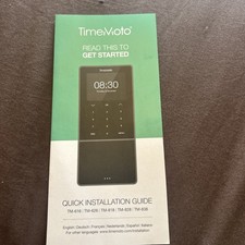 Safescan TimeMoto TM-626 Complete Time Clock System Fingerprint