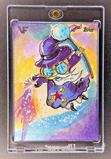 TOPPS CHROME VEEFRIENDS, WILLFUL WIZARD 1/1 ARTIST SKETCH CARD, LILLY MERCADO🔥