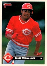 1993 Donruss #558 Cesar Hernandez