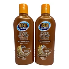 (2) Ocean Potion Ever Glow Xtreme Self-Tanning Lotion 8.5 oz Mango Lime New
