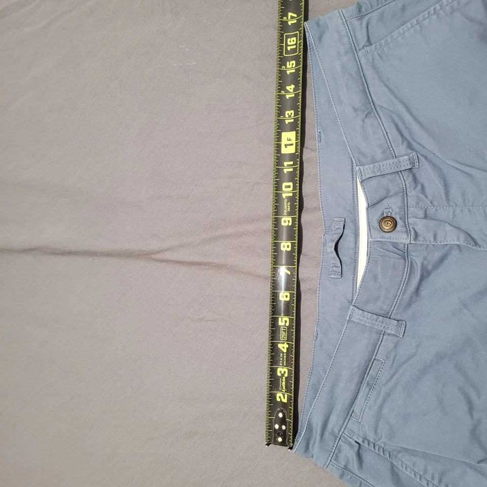 Pantalones Cortos Para Hombre Duck Head Azul Informal Chino Mezcla de Algodón Frente Plano Cómodos Foto 3 de 4