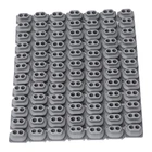 7 Pieces Keyboard Conductive Silicone Strip Replacement Contact Pad