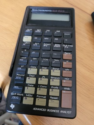 Texas Instruments BA II Plus Professional Financial Calculator