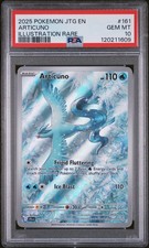 Articuno 161/159 PSA 10 Sv09: Journey Together Holo Illustration Rare PSA 10