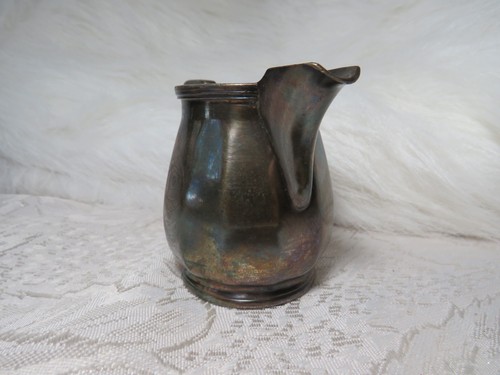 RARE VINTAGE SILVERPLATE CREAMER PITCHER FURNESS BERMUDA LINE SHIP MAPPIN & WEBB - Picture 7 of 20