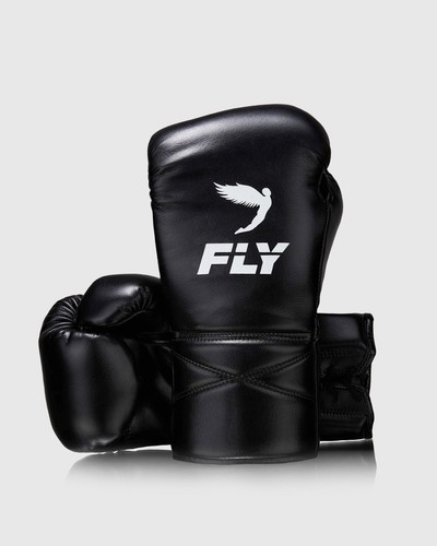 Fly Superlace X Boxing Gloves Lace up Type Pro Sparring TraGloves 8oz-16oz - Picture 9 of 40
