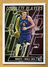 Nikola Jokic 2019-20 Panini Donruss Complete Players Insert #10 Nuggets Mint