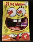 SpongeBob Squarepants Valentines Day Cards 3D Set 27 In Box New 2009. AM GREET