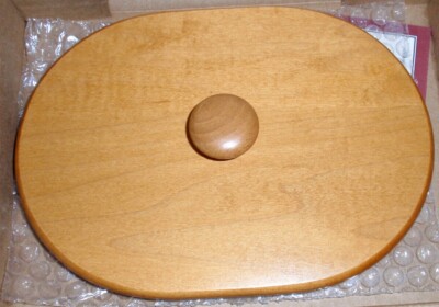 Longaberger WoodCrafts Lid-1999 Mother's Day Tea For Two-Classic-NIB!!!