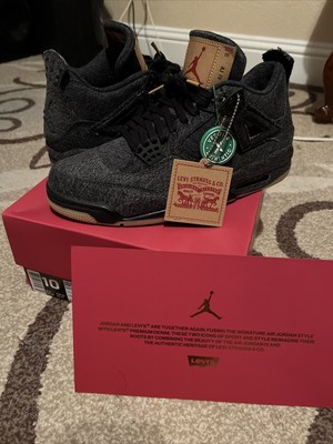 jordan retro 4 x levis