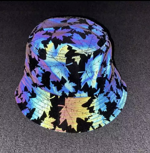 Hat Men Bucket Hats Night Reflect Light 