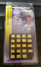 Platinum Tools T121C VDV MapMaster KitData Remote Set, Rj45, 19 Pc. Clamshell