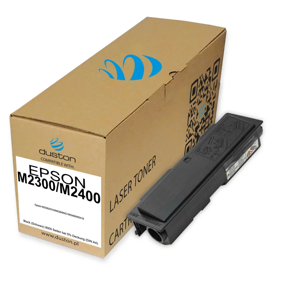 Epson toner S050584 compatible M2300 M2310 M2400 Duston noir - Photo 2/4