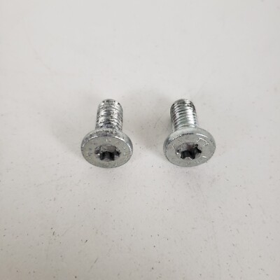 BMW E34 E39 E38 Striker Plate Bolt Torx Countersunk Head Screw x2 51218153573