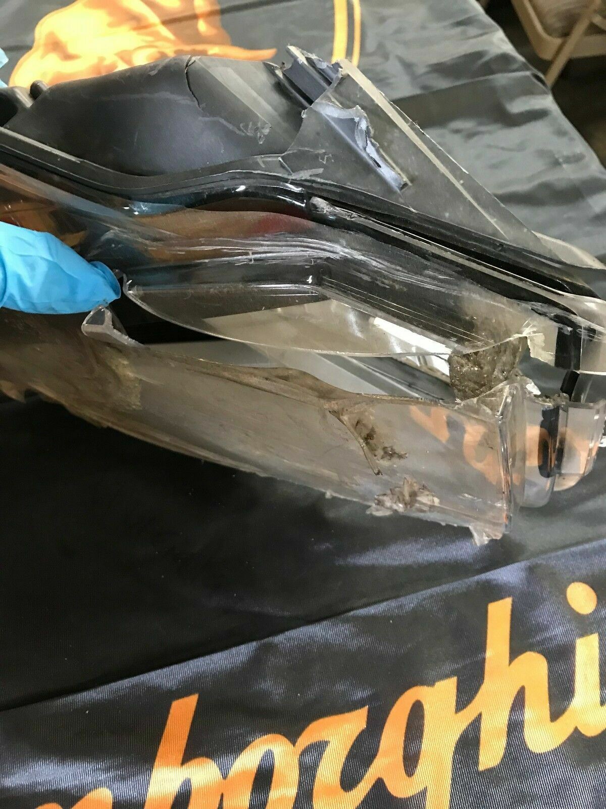 LAMBORGHINI AVENTADOR FRONT RIGHT PASSENGER SIDE HEADLIGHT OEM 471941004