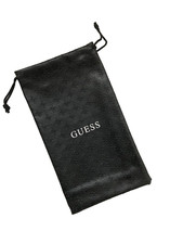 NEW GUESS SOFT EYEGLASS /SUNGLASS CASE POUCH WITH REPEATED LOGO