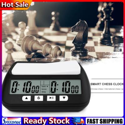 Professional Board Game Timer Table Games Digital Watch for International Chess 