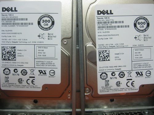 DELL PowerVault MD3620f 24 BAY STORAGE ARRAY. 2x CG87V ,15x300GB + 5x600GB HDD - Picture 4 of 10