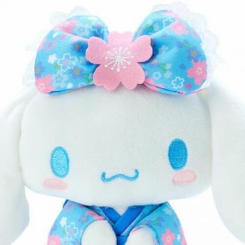 Cinnamoroll Sakura Kimono Design 2023 Plush Doll Stuffed Toy Sanrio Character Jp - Picture 3 of 3