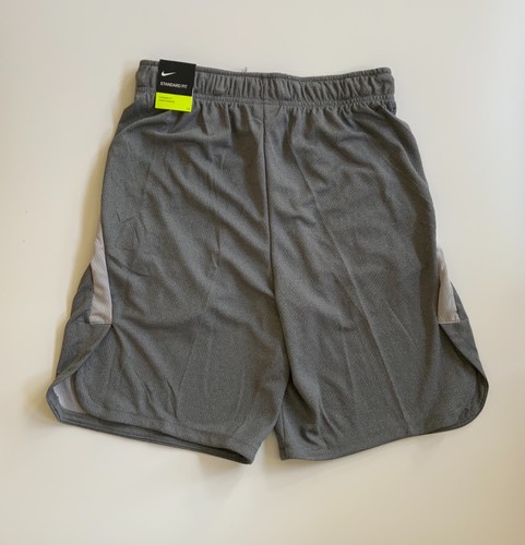 Nike Men’s DriFIT Training Shorts CN9766 056 Gray Size S - Picture 2 of 2